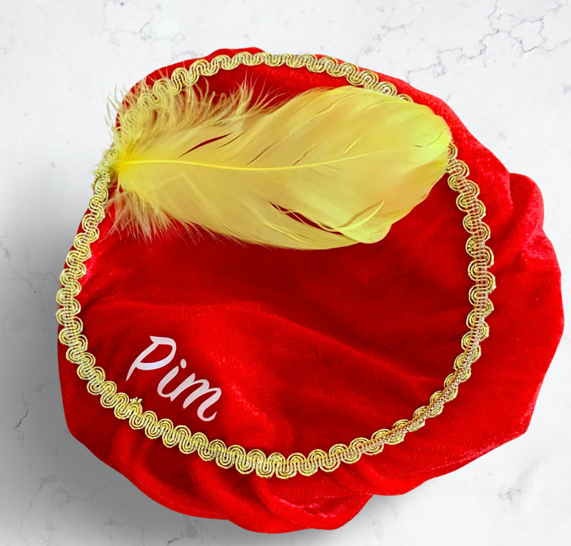 Pietenpakket (Pietenmuts + Pepernotenzakje met naam)