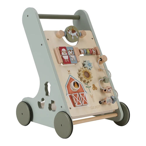 Little Dutch Activiteiten loopwagen Little Farm FSC