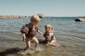 Swim Essentials Puddle Jumper 2-6 jaar Beige Panterprint