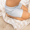 Swim Essentials Zwemshort Jongens Lichtblauw Gestreept 98/104