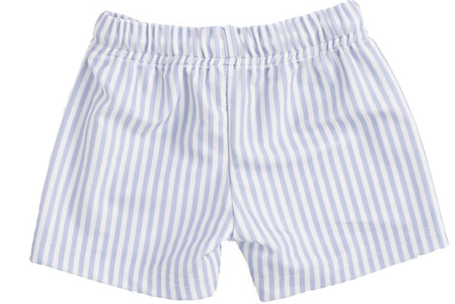 Swim Essentials Zwemshort Jongens Lichtblauw Gestreept 74/80