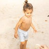 Swim Essentials Zwemshort Jongens Lichtblauw Gestreept 98/104