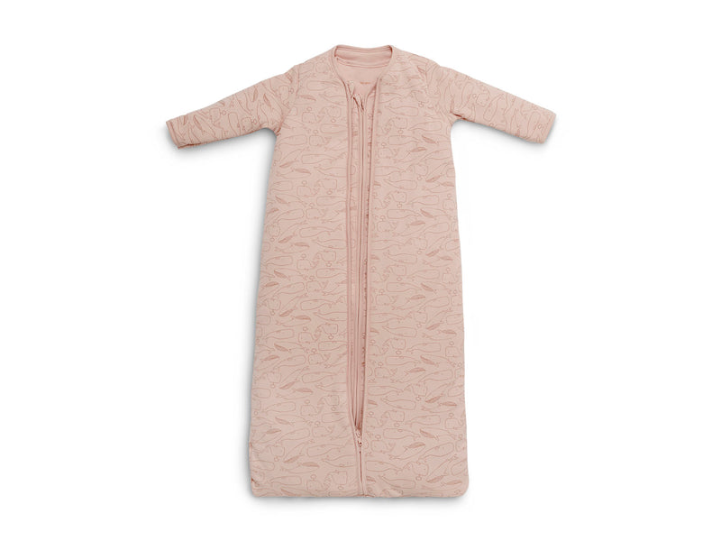 Jollein Baby Slaapzak 4 seizoenen Whales Pale Pink 70 cm