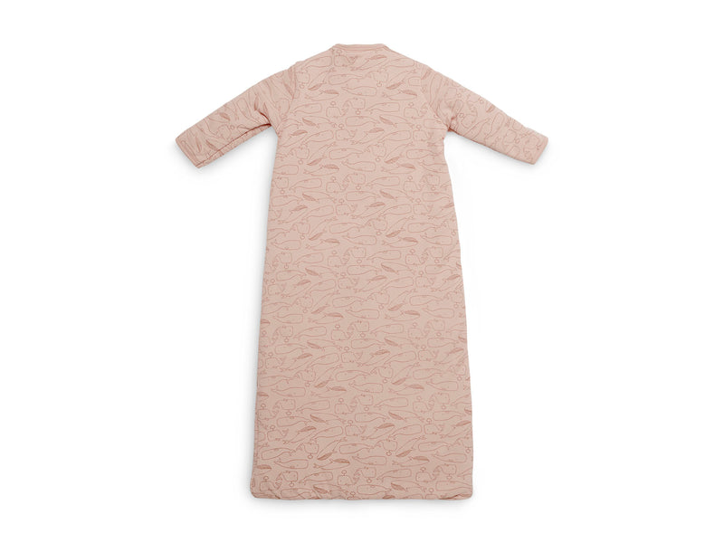 Jollein Baby Slaapzak 4 seizoenen Whales Pale Pink 70 cm
