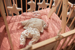 Jollein Boxkleed 80x100cm Spring knit rosewood