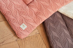 Jollein Boxkleed 80x100cm Spring knit rosewood