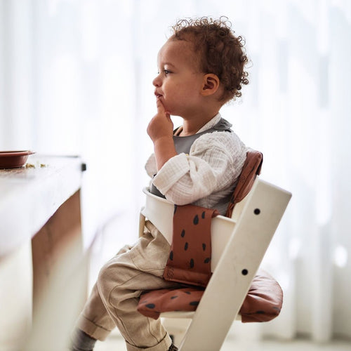 Stoelkussen voor de Stokke Tripp Trapp Spot caramel Meegroeikussen Stoelverkleiner