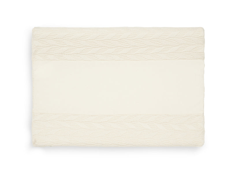 Jollein Aankleedkussenhoes 50x70cm Spring knit ivory