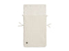 Jollein Voetenzak groep 0+ 3/5 punts gordel River knit cream white