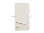Jollein Voetenzak groep 0+ 3/5 punts gordel River knit cream white