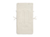 Jollein Voetenzak groep 0+ 3/5 punts gordel River knit cream white