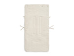 Jollein Voetenzak groep 0+ 3/5 punts gordel River knit cream white