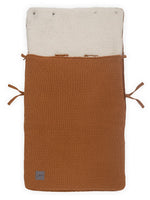 Jollein Voetenzak groep 0+ 3/5 punts Bliss knit caramel