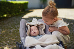 Jollein Voetenzak groep 0+ 3/5 punts Basic knit nougat
