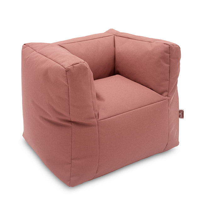 Jollein Zitzak Fauteuiltje Mellow Pink Roze Beanbag