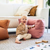 Jollein Zitzak Fauteuiltje Mellow Pink Roze Beanbag
