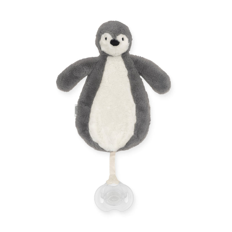 Speendoekje Pinguin storm grey Jollein 