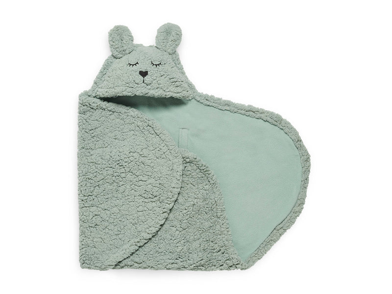 Jollein Wikkeldeken Bunny Ash Green
