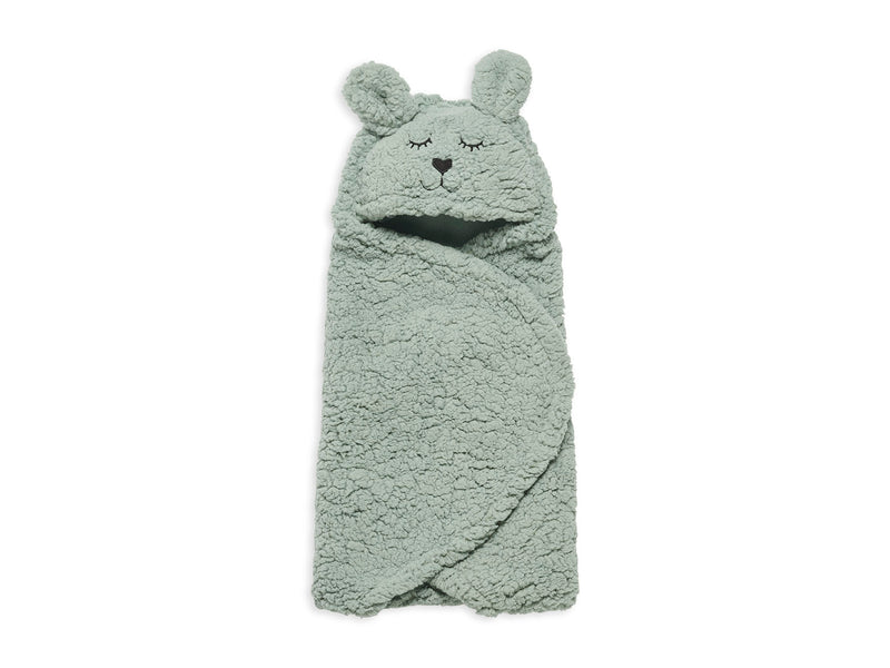 Jollein Wikkeldeken Bunny Ash Green