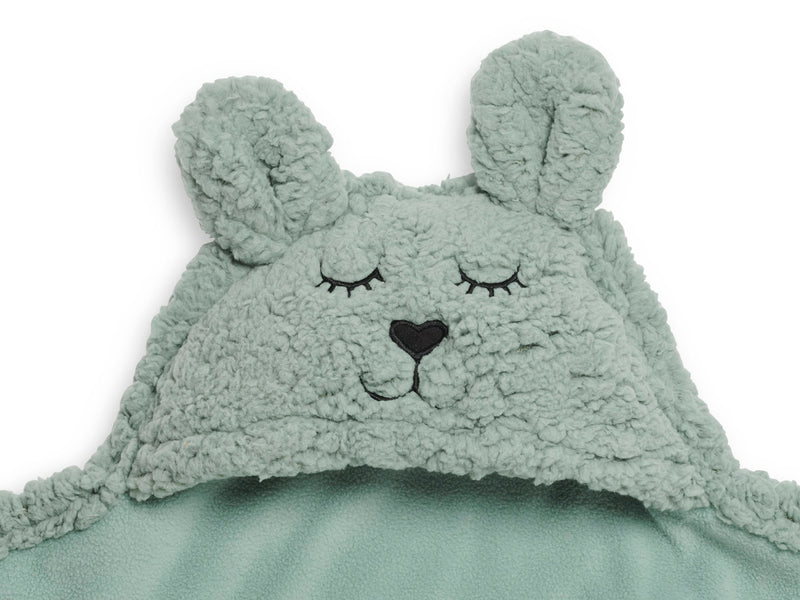 Jollein Wikkeldeken Bunny Ash Green