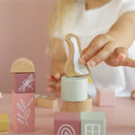 Little Dutch Bouwblokken Roze