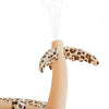 Swim Essentials Speelzwembad met Glijbaan Beige Panterprint