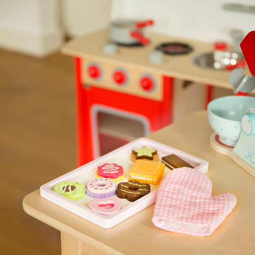 New Classic Toys Koekjes Set met Ovenwant - 10 delig