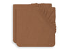 Jollein Aankleedkussenhoes badstof 75x85cm caramel (2pack)