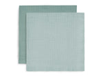 Multidoek Bamboe Large Jollein  115x115cm Ash Green (2pack)