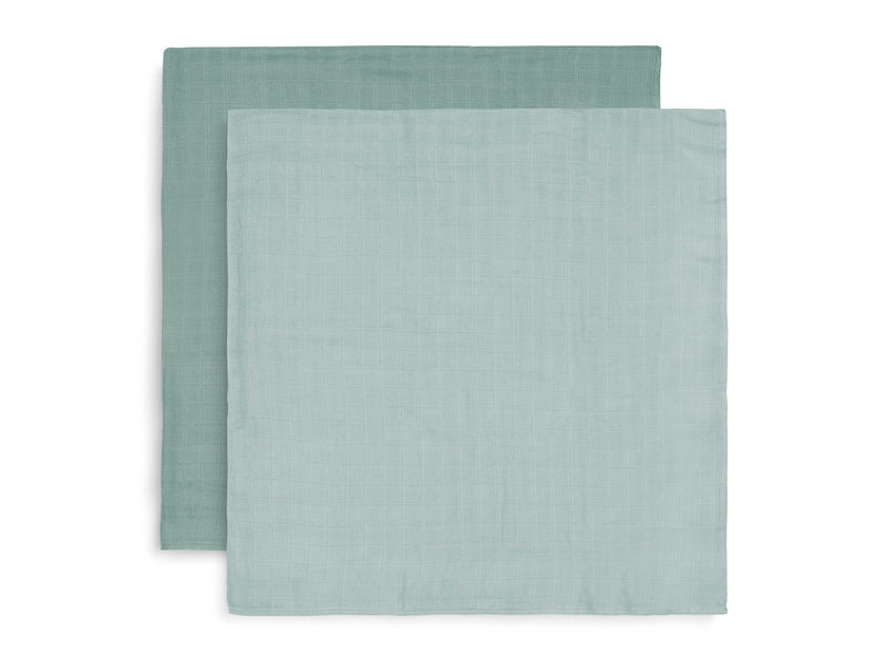 Multidoek Bamboe Large Jollein  115x115cm Ash Green (2pack)