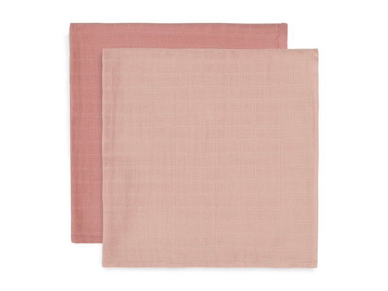 Multidoek Bamboe Large Jollein 115x115cm Pale Pink (2pack)