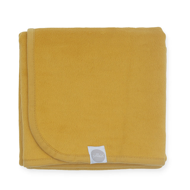 Jollein Fleece Deken 75x100cm Mustard