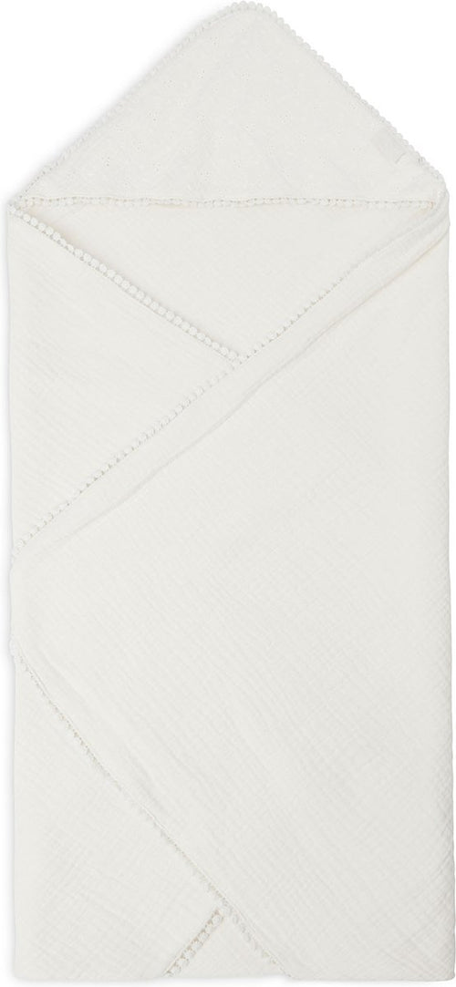 Jollein Badcape Embroidery 75x75 cm Ivory