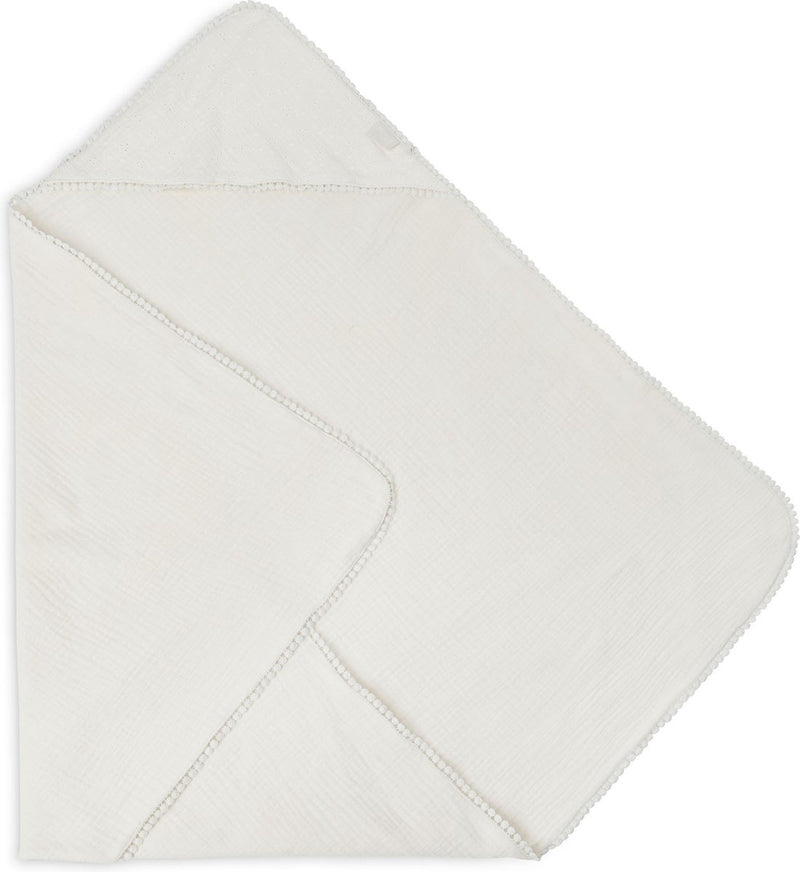 Jollein Badcape Embroidery 75x75 cm Ivory