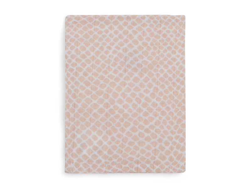 Hydrofiel Washandje Jollein Snake Pale Pink (3-pack)
