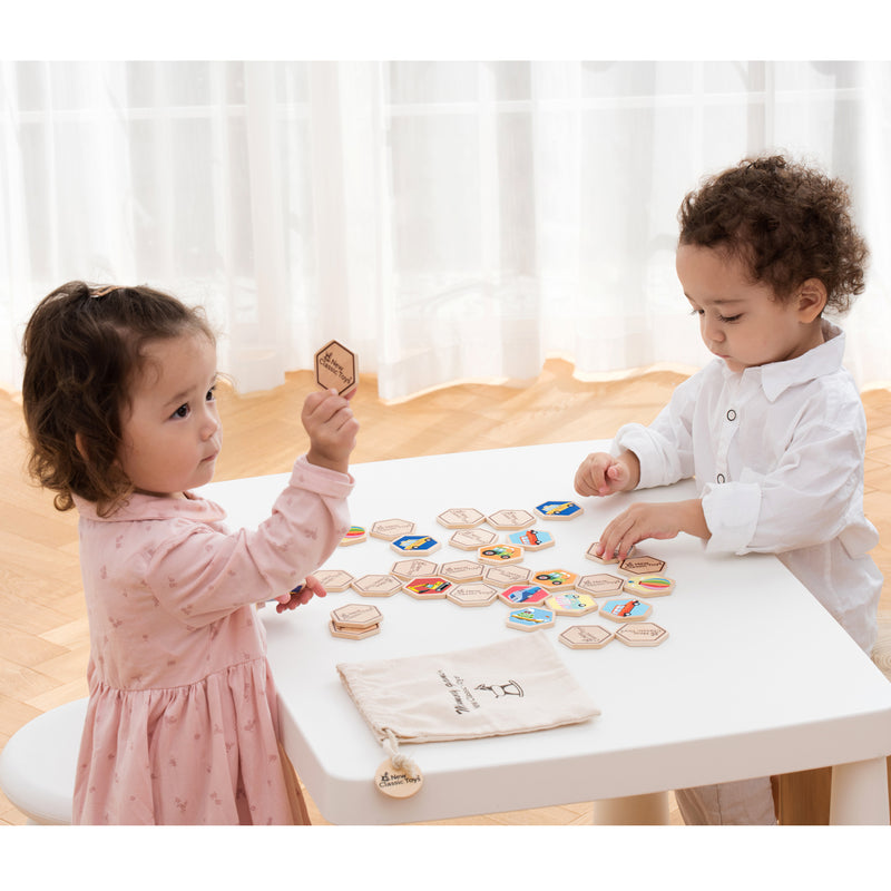 New Classic Toys Memory - voertuigen