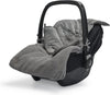 Jollein Voetenzak groep 0+ 3/5 punts Basic knit Stone Grey