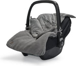 Jollein Voetenzak groep 0+ 3/5 punts Basic knit Stone Grey