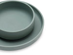 Kinder serviesset Siliconen Ash Green Jollein