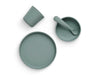 Kinder serviesset Siliconen Ash Green Jollein