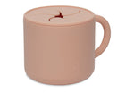 Siliconen Snack Cup Pale Pink
