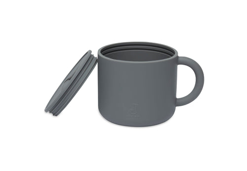 Siliconen Snack Cup Storm Grey