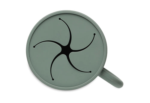 Siliconen Snack Cup Ash Green