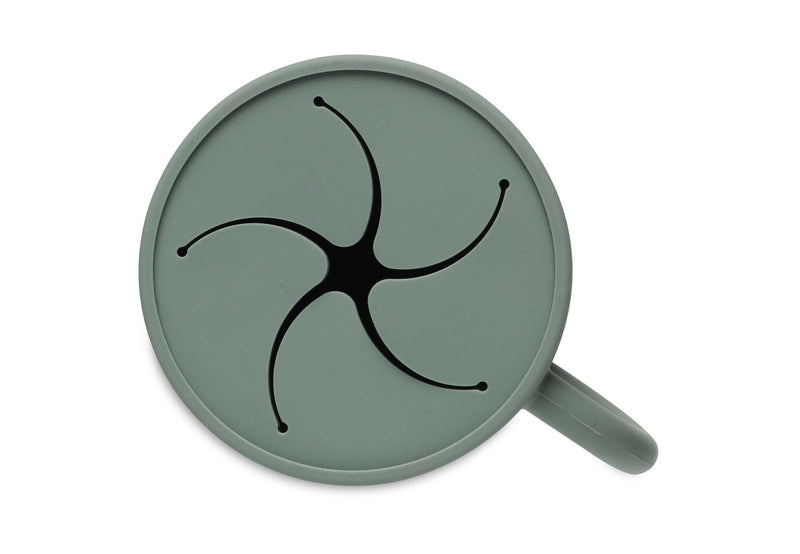 Siliconen Snack Cup Ash Green