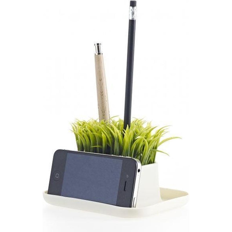 Dhink Groen Gras Pennenstandaard Wit