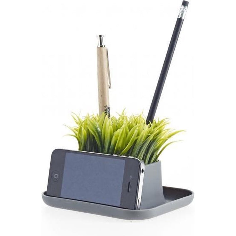 Dhink Groen Gras Pennenstandaard Antraciet