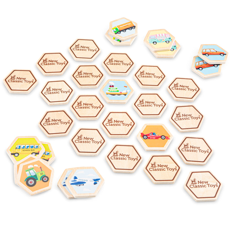 New Classic Toys Memory - voertuigen