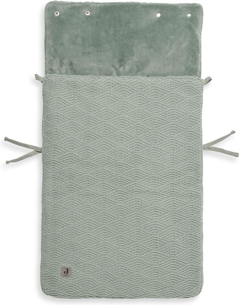 Jollein Voetenzak groep 0+ 3/5 punts River Knit Ash Green