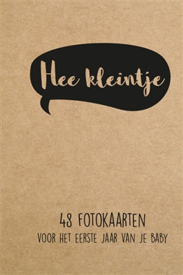 Hee Kleintje 48 baby fotokaarten mijlpalen foto baby