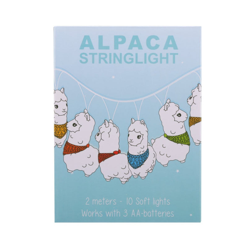 Dhink Lichtslinger met Alpaca's Decoratie